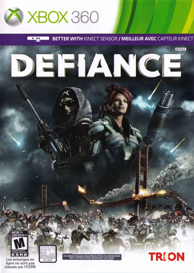 DEFIANCE - Xbox 360 representative cover art