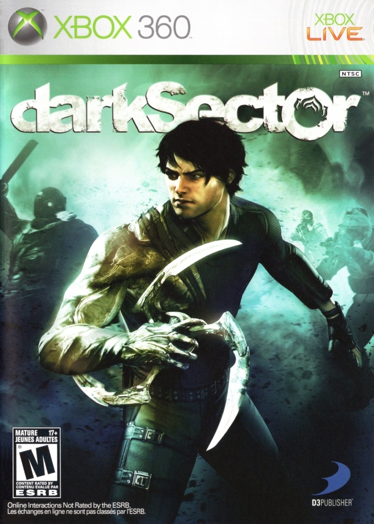 DARK SECTOR [M] - Xbox 360 representative cover art