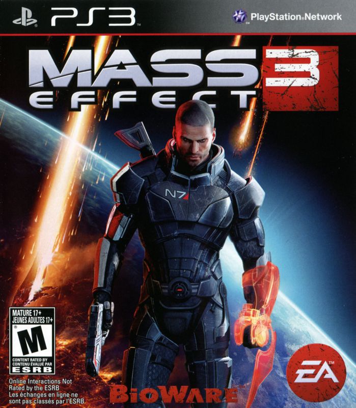 MASS EFFECT 3 (NIM) [M] - PlayStation 3 representative cover art