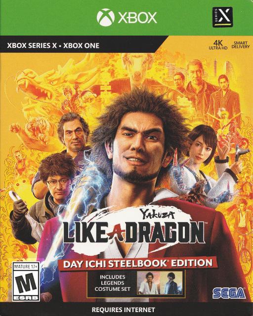 YAKUZA LIKE A DRAGON - Xbox One representative cover art