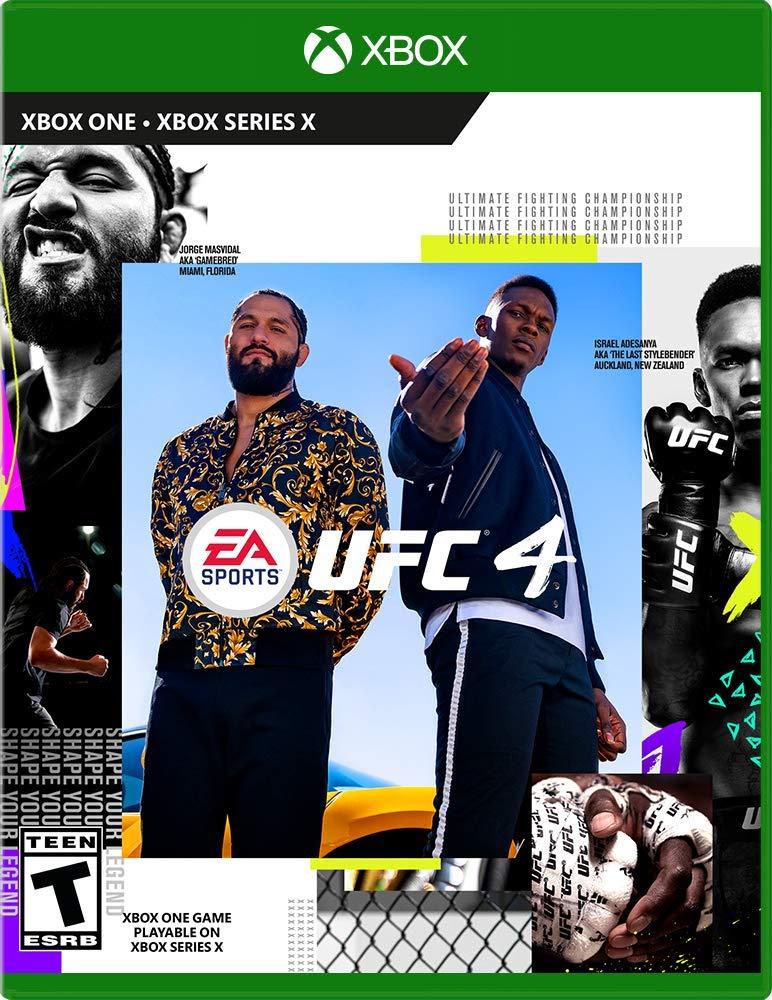 UFC 4 - Xbox One representative cover art