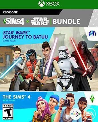 The Sims 4 & Star Wars Bundle - Xbox One representative cover art