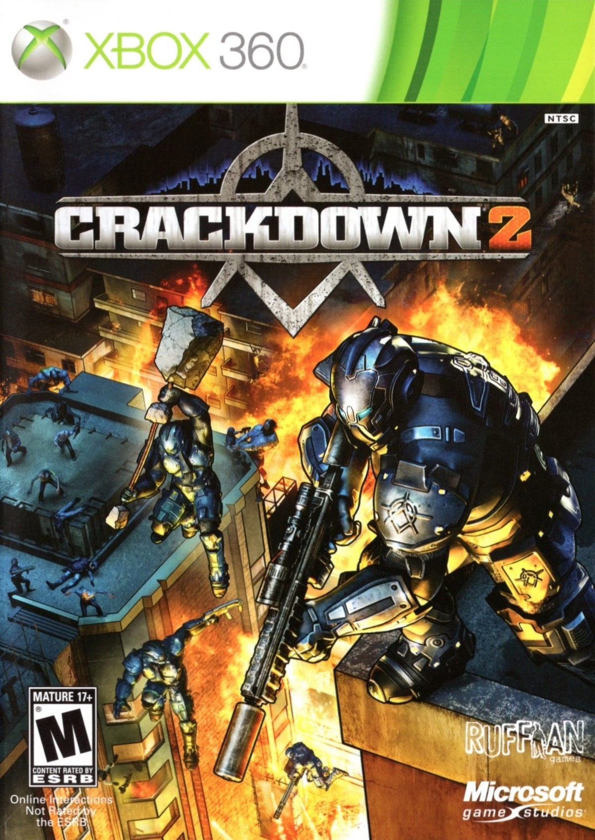 CRACKDOWN 2 [M] - Xbox 360 representative cover art