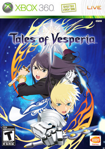 TALES OF VESPERIA [T] - Xbox 360 representative cover art