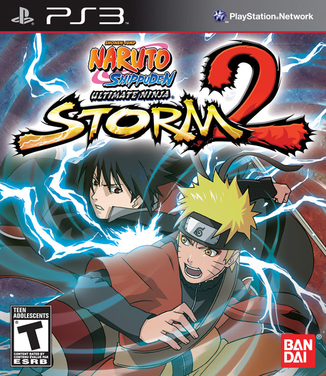 NARUTO ULTIMATE NINJA STORM 2 [T] - PlayStation 3 representative cover art