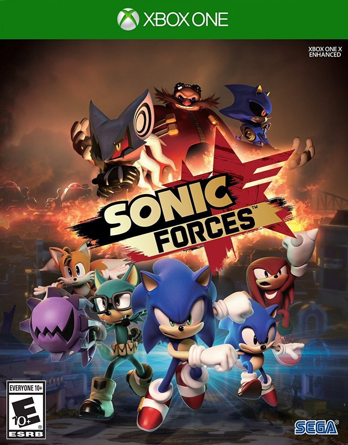 Sonic Forces Bonus Edition - Xbox One representative cover art