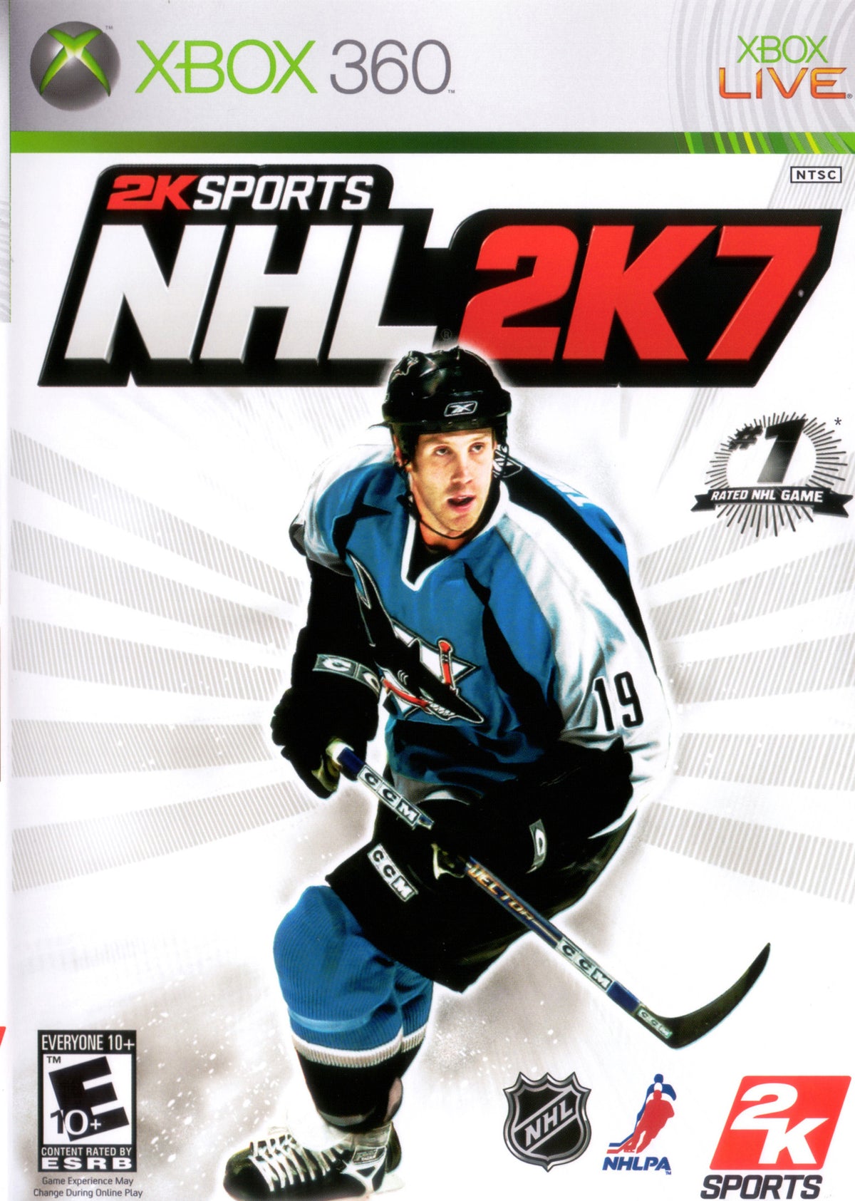 NHL 2K7 [E10] - Xbox 360 representative cover art