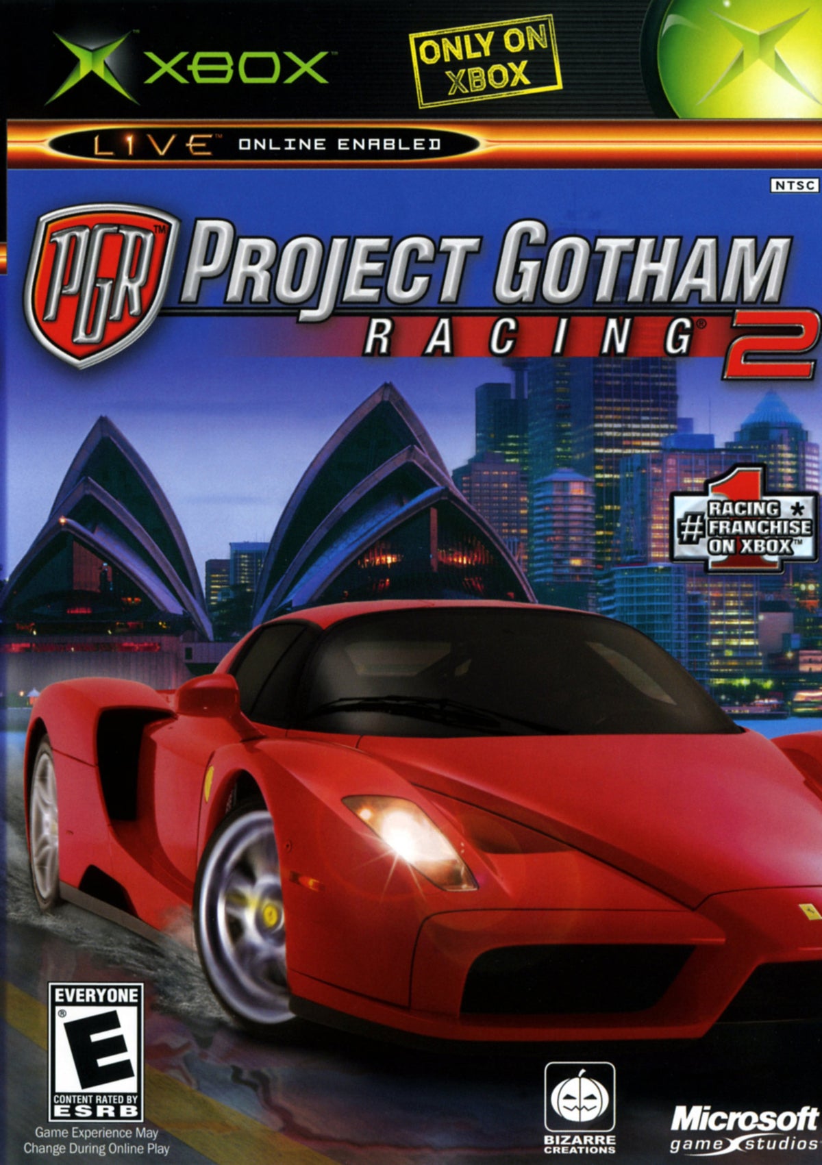 PROJECT GOTHAM RACING 2 [E] - Xbox representative cover art