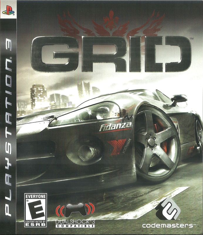 GRID [E] - PlayStation 3 representative cover art