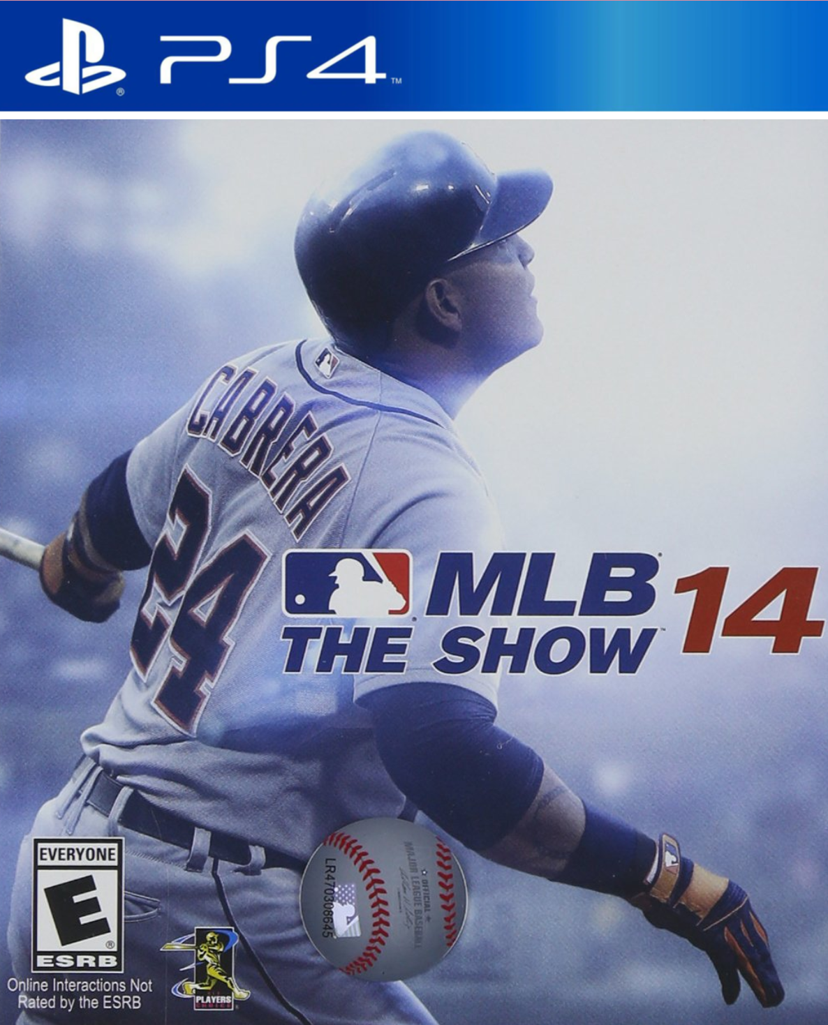 MLB 14 THE SHOW [E] - PlayStation 4 representative cover art
