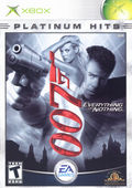 EVERYTHING OR NOTHING JAMES BOND 007 [T] - Xbox representative cover art