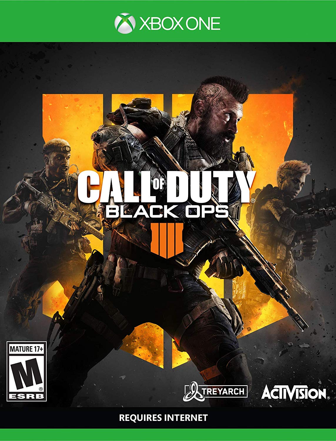 CALL OF DUTY BLACK OPS 4 [M] - Xbox One representative cover art