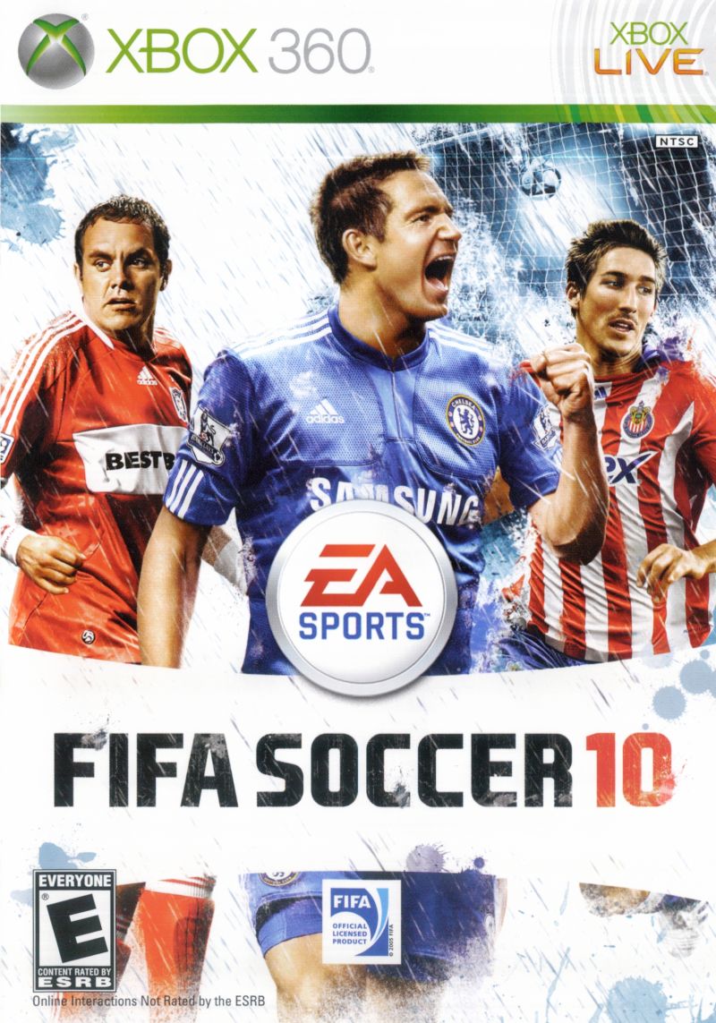 FIFA SOCCER 10 [E] - Xbox 360 representative cover art