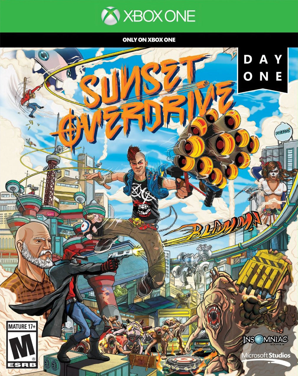 SUNSET OVERDRIVE - Xbox One representative cover art