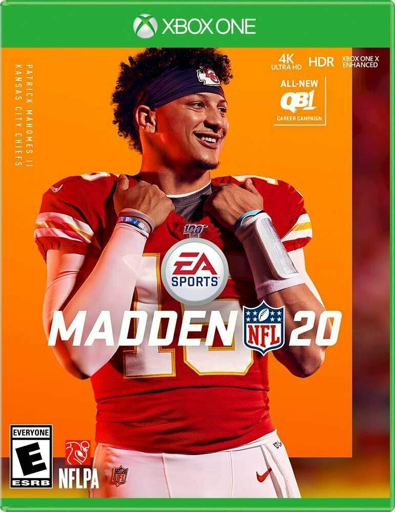 MADDEN NFL 20 - Xbox One representative cover art