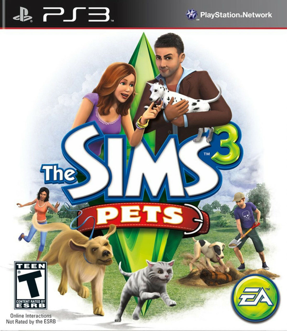 SIMS 3 PETS [E] - PlayStation 3 representative cover art