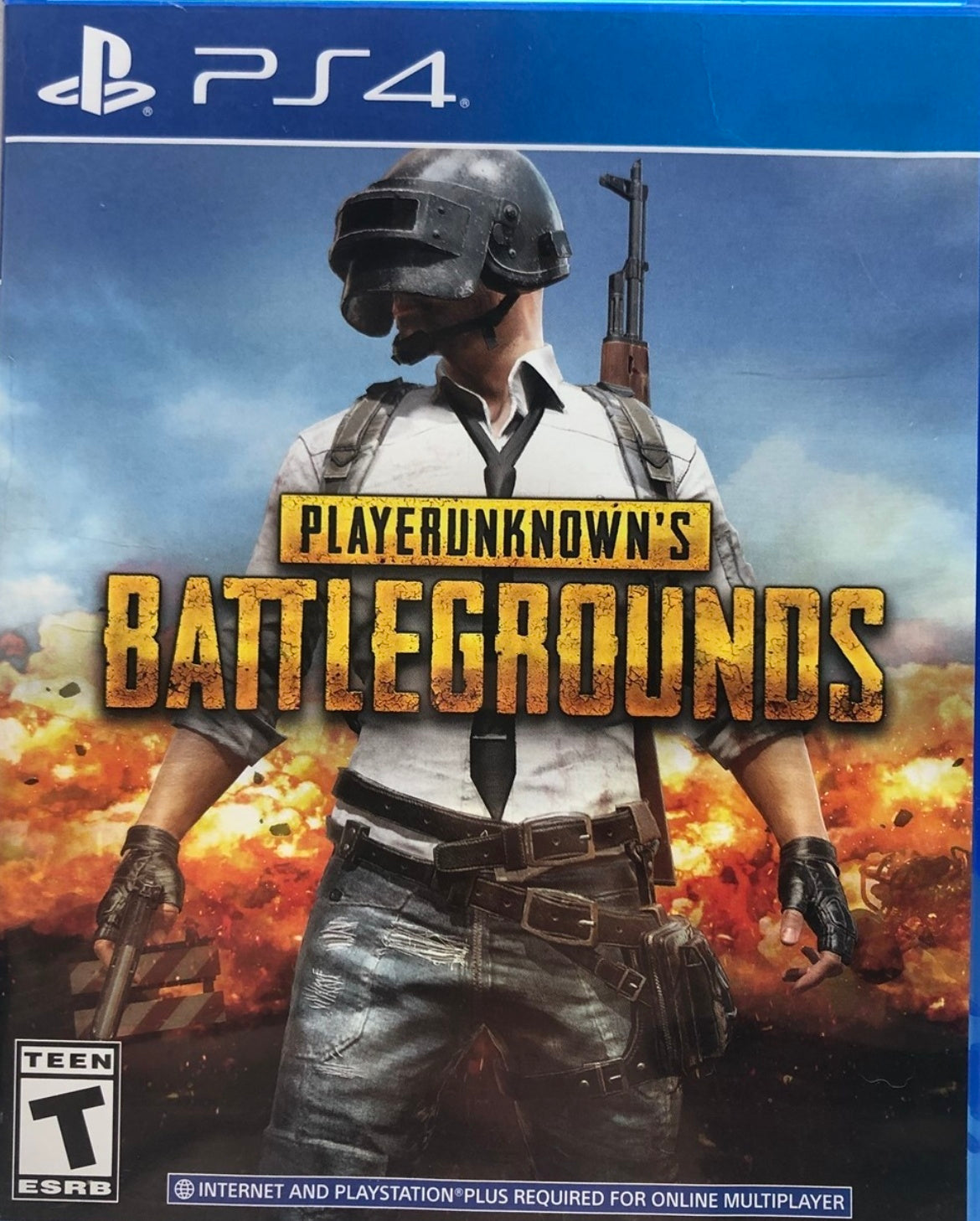 PLAYERUNKNOWNS BATTLEGROUNDS [M] - PlayStation 4 representative cover art