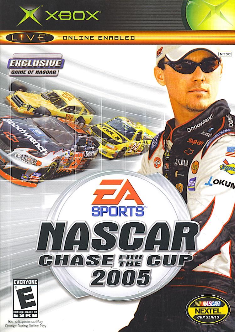 NASCAR 2005 CHASE FOR THE CUP [E] - Xbox representative cover art