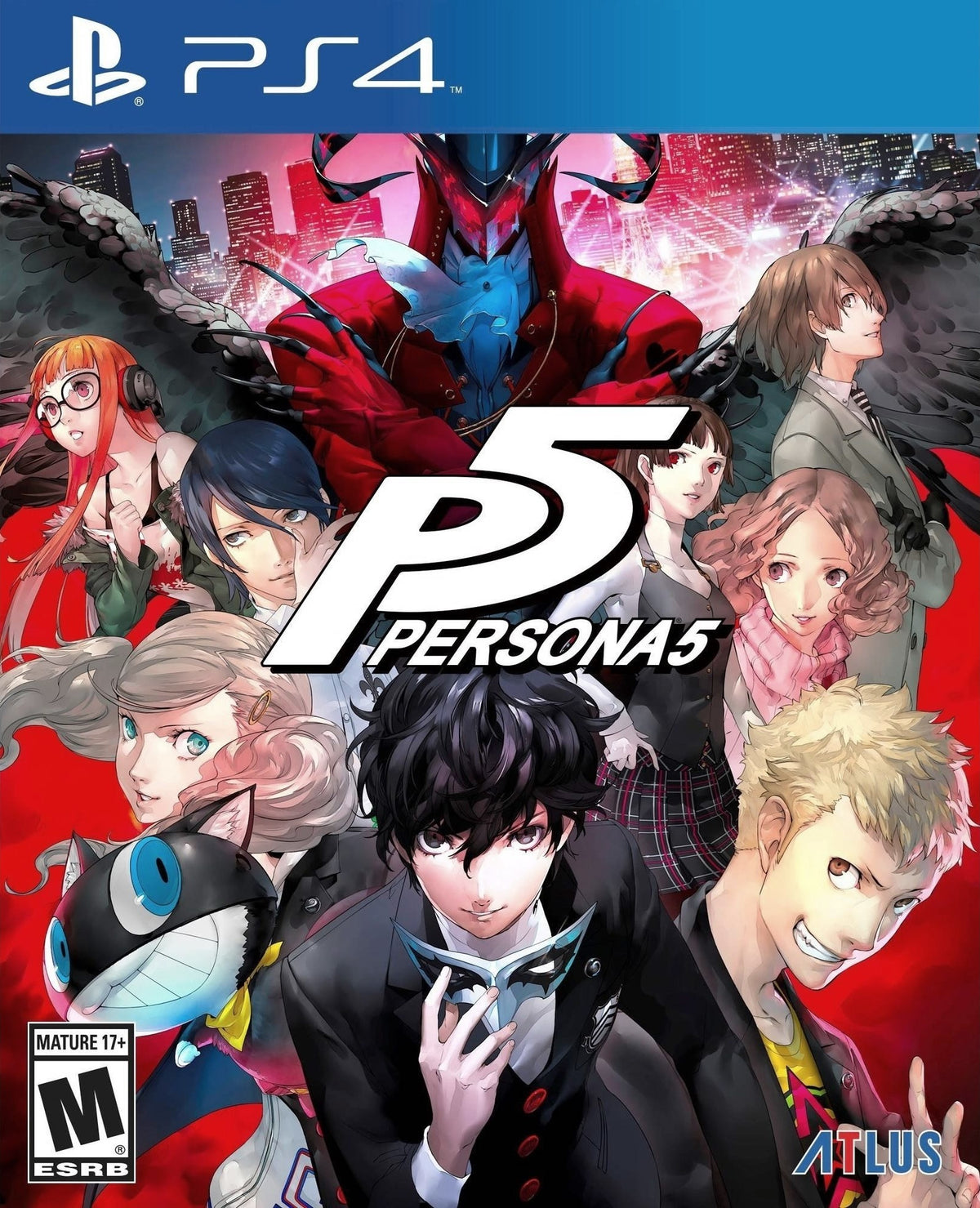 PERSONA 5 [M] - PlayStation 4 representative cover art