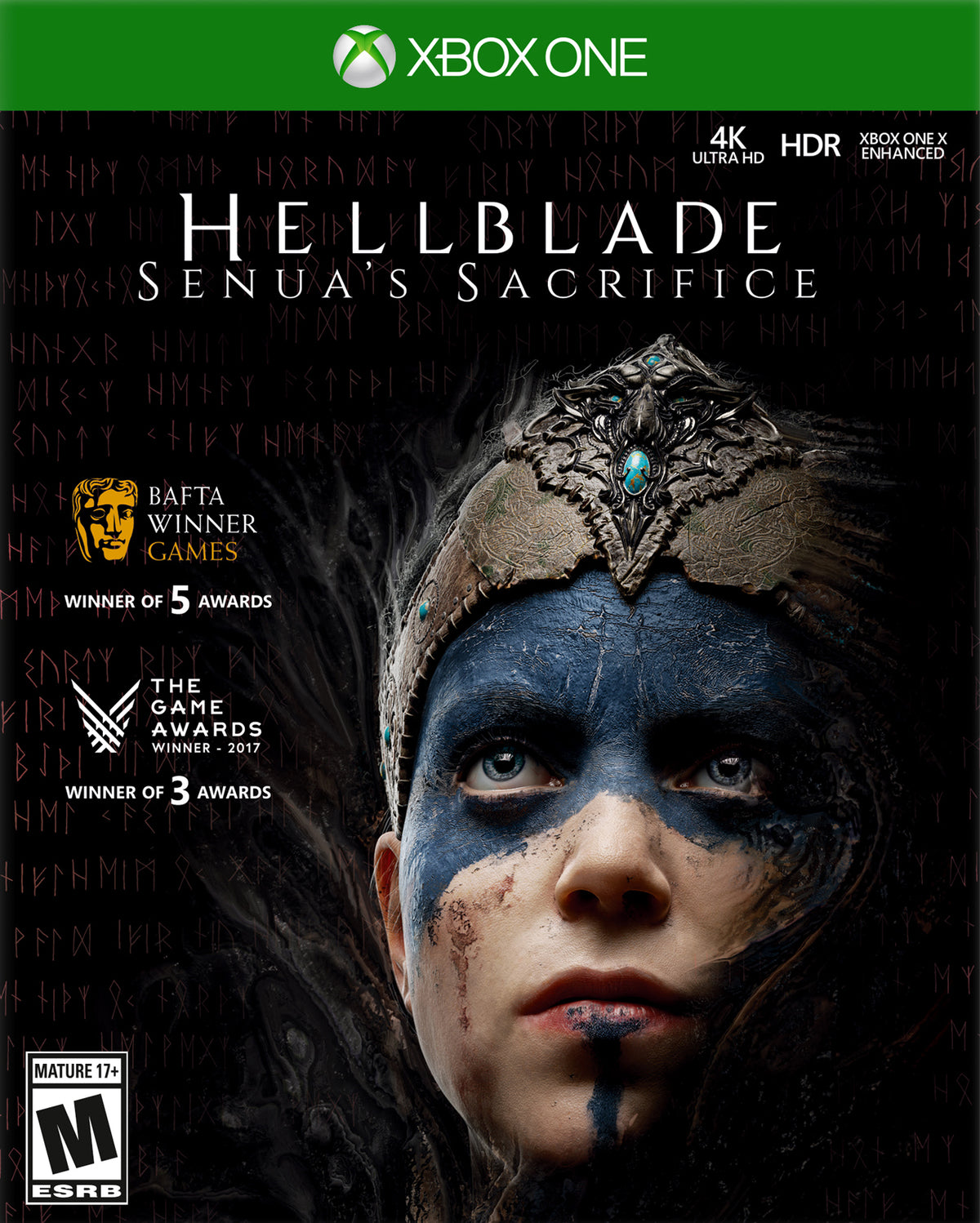 HELLBLADE SENUAS SACRIFICE [M] - Xbox One representative cover art