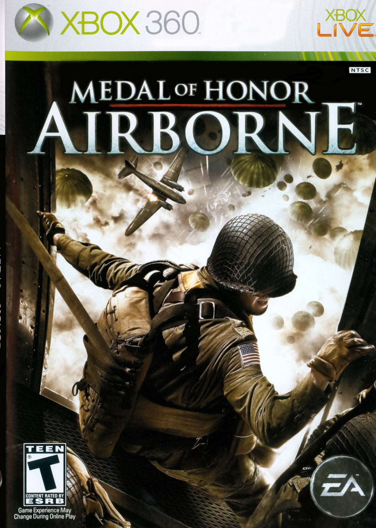 MEDAL OF HONOR AIRBORNE [T] - Xbox 360 representative cover art