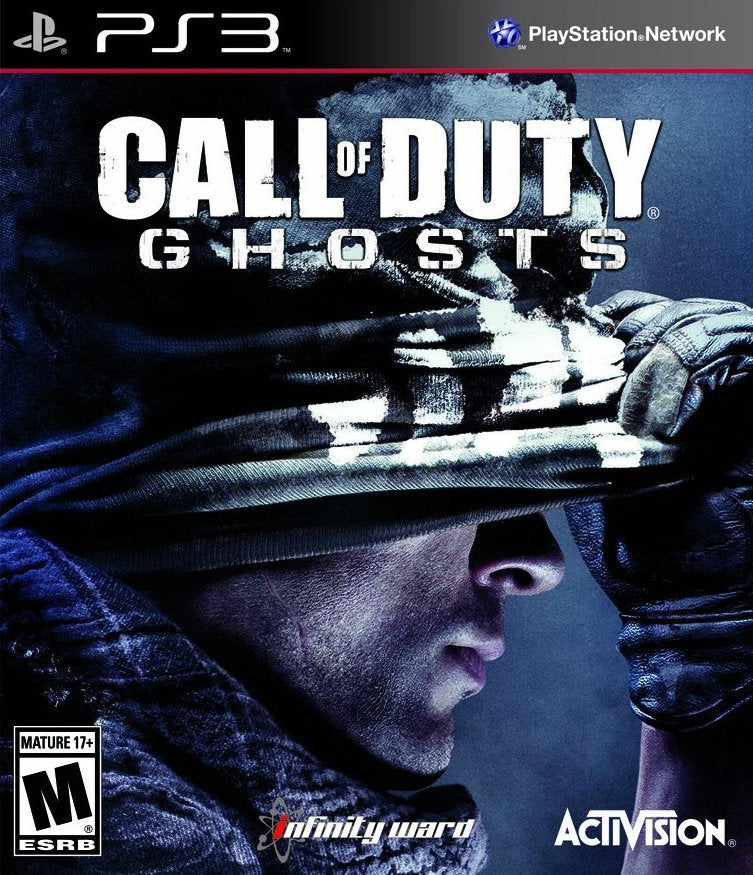 CALL OF DUTY GHOSTS - PlayStation 3 representative cover art