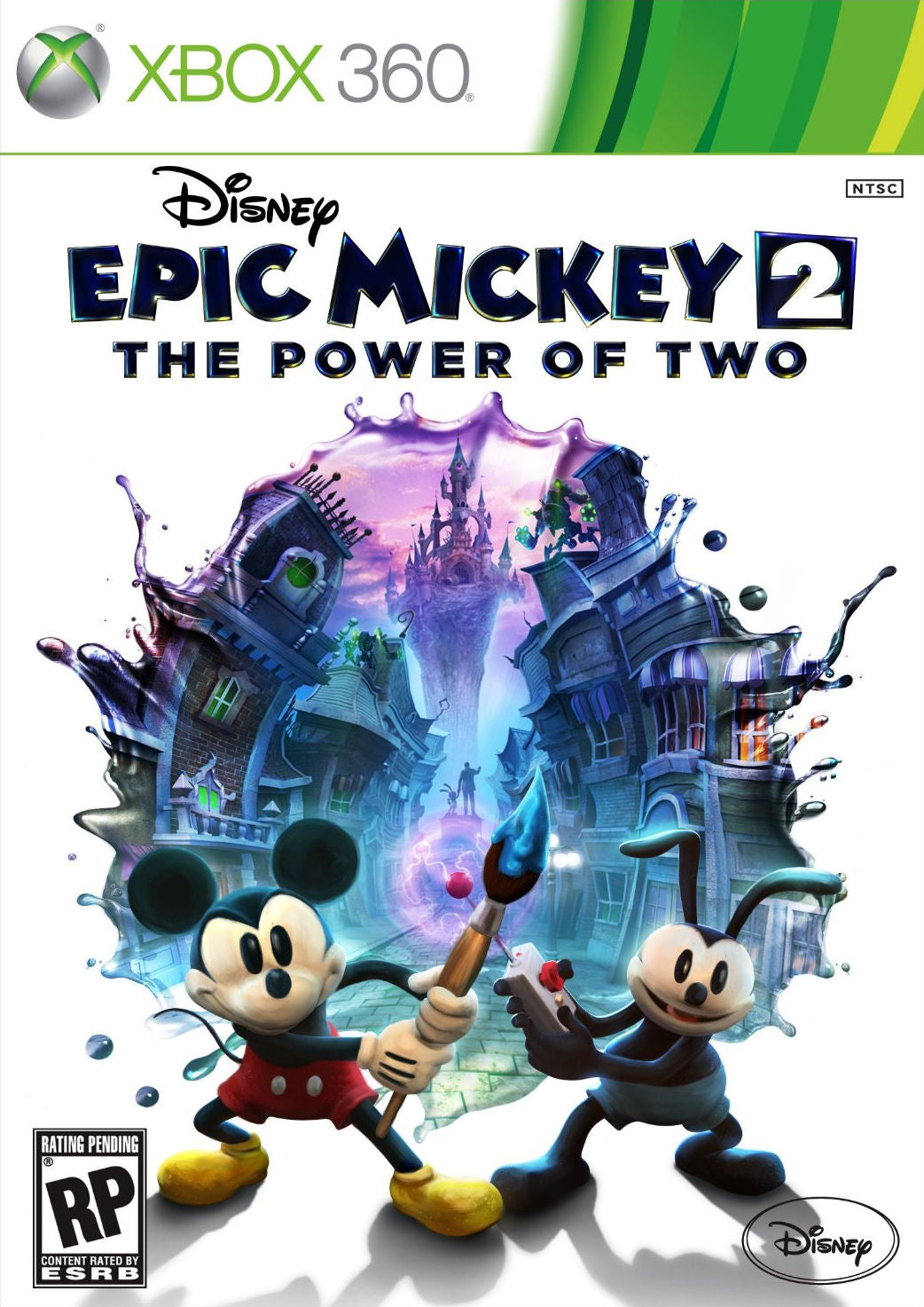 EPIC MICKEY 2 THE POWER OF TWO [E] - Xbox 360 representative cover art