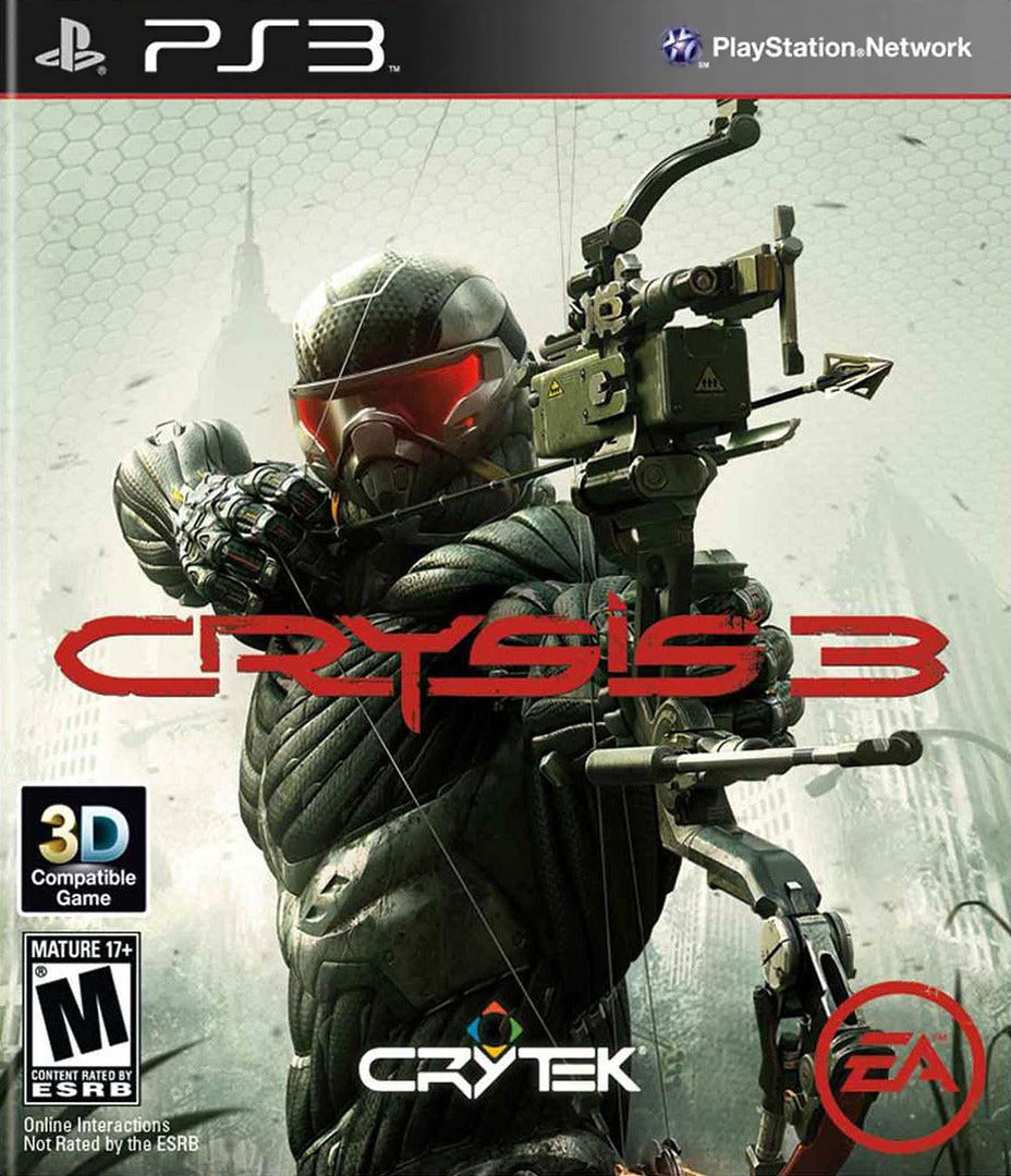 CRYSIS 3 HUNTER EDITION - PlayStation 3 representative cover art