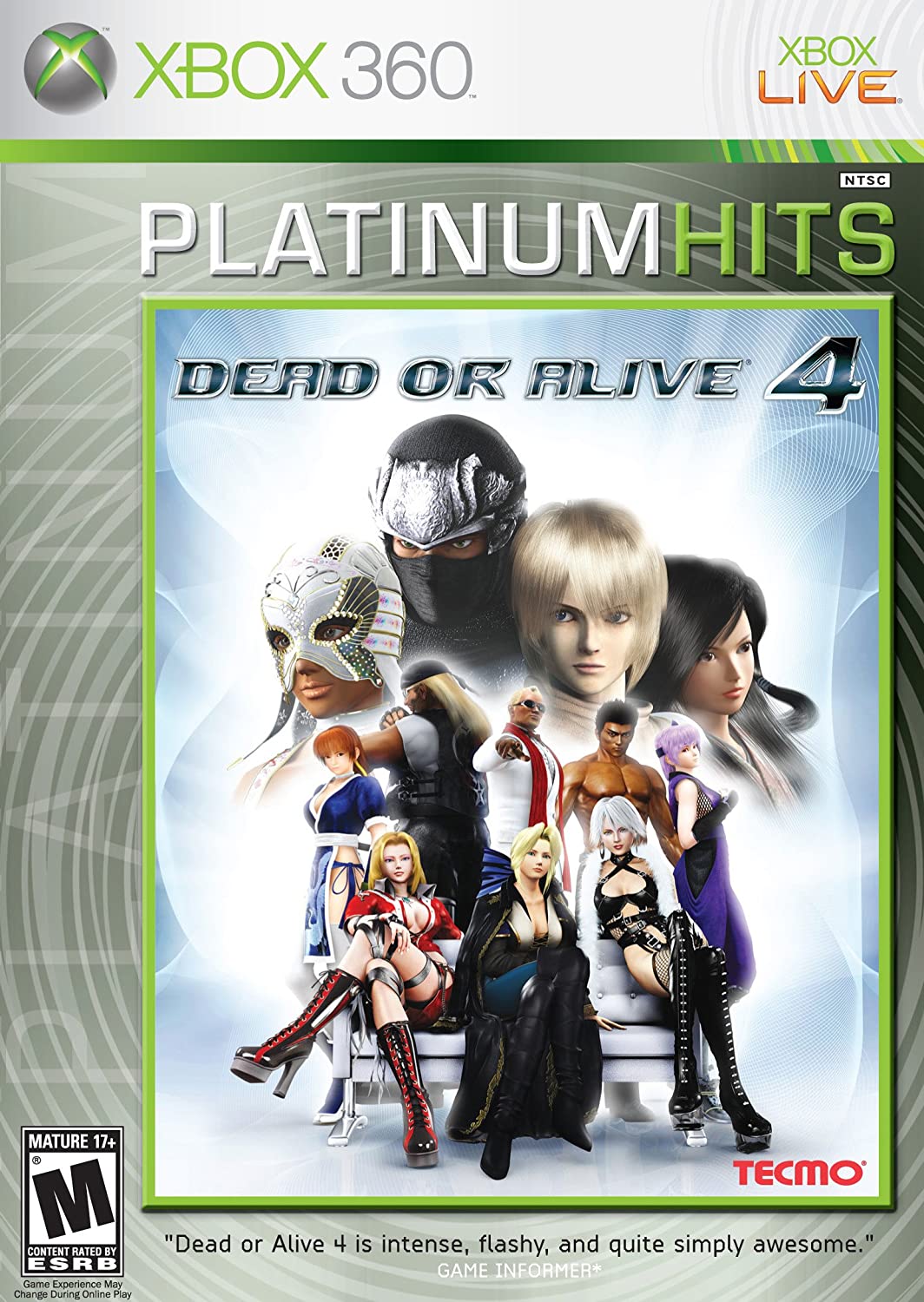 DEAD OR ALIVE 4 [M] - Xbox 360 representative cover art
