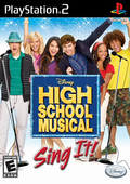 HIGH SCHOOL MUSICAL SING IT WITHOUT MIC [E] - PlayStation 2 - representative cover artwork; actual packaging may vary