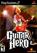 Guitar Hero - PlayStation 2 - representative cover artwork; actual packaging may vary