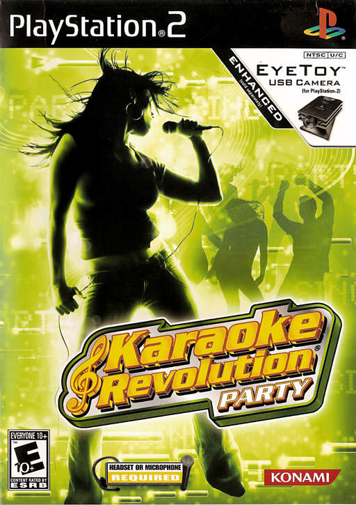KARAOKE REV PARTY [E10] - PlayStation 2 - representative cover artwork; actual packaging may vary