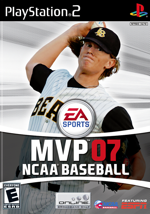 MVP NCAA BASEBALL 07 [E] - PlayStation 2 - representative cover artwork; actual packaging may vary