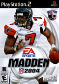 MADDEN 2004 [E] - PlayStation 2 - representative cover artwork; actual packaging may vary