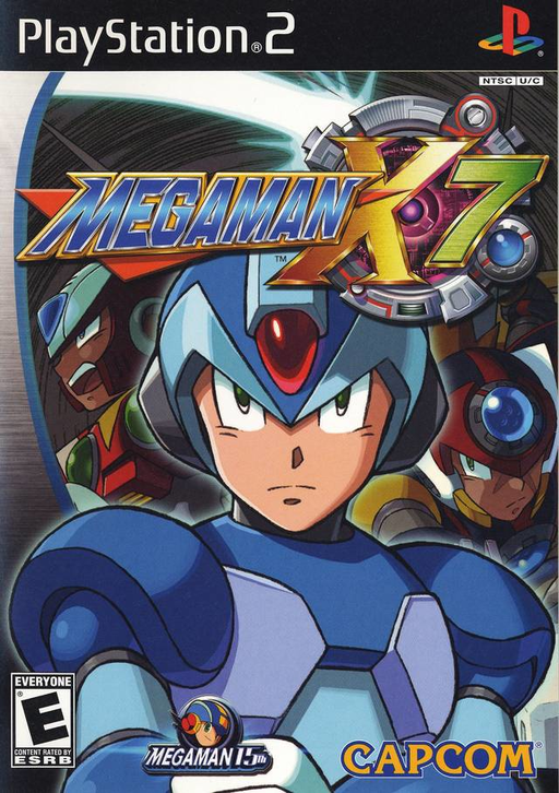 MEGAMAN X7 [E] - PlayStation 2 - representative cover artwork; actual packaging may vary