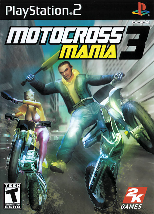 MOTOCROSS MANIA 3 [T] - PlayStation 2 - representative cover artwork; actual packaging may vary