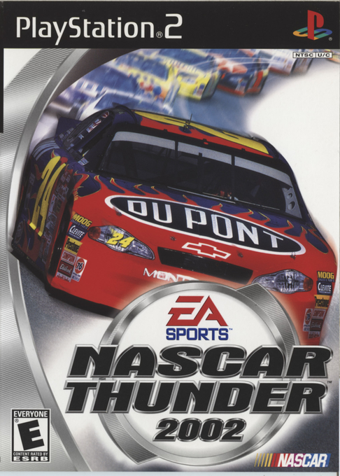 NASCAR THUNDER 2002 [E] - PlayStation 2 - representative cover artwork; actual packaging may vary