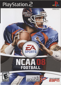 NCAA FOOTBALL 08 [E] - PlayStation 2 - representative cover artwork; actual packaging may vary
