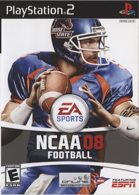 NCAA FOOTBALL 08 [E] - PlayStation 2 - representative cover artwork; actual packaging may vary