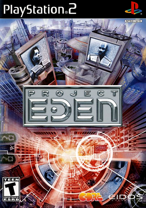 PROJECT EDEN [T] - PlayStation 2 - representative cover artwork; actual packaging may vary