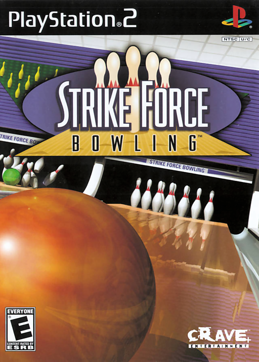 STRIKE FORCE BOWLING [E] - PlayStation 2 - representative cover artwork; actual packaging may vary