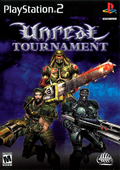 UNREAL TOURNAMENT [M] - PlayStation 2 - representative cover artwork; actual packaging may vary