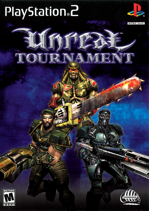 UNREAL TOURNAMENT [M] - PlayStation 2 - representative cover artwork; actual packaging may vary