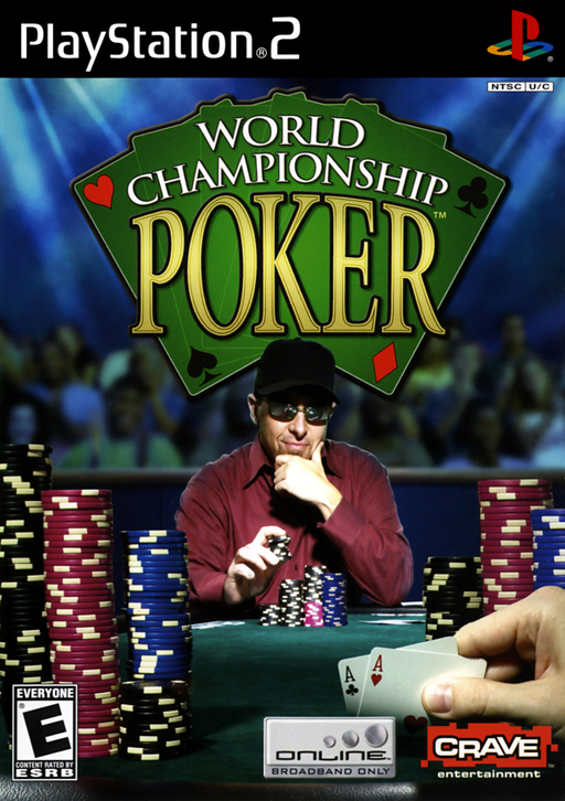 WORLD CHAMPIONSHIP POKER [E] - PlayStation 2 - representative cover artwork; actual packaging may vary