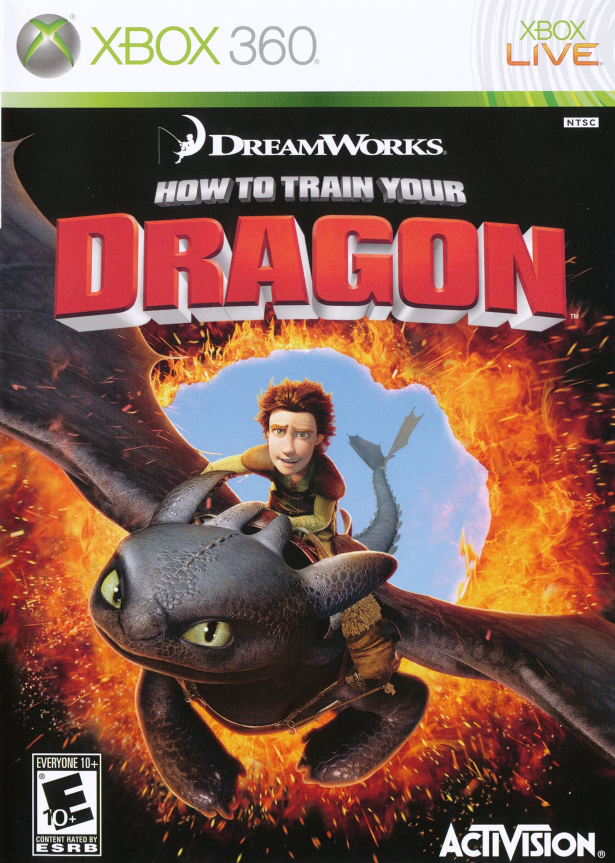 HOW TO TRAIN YOUR DRAGON [E] - Xbox 360 representative cover art