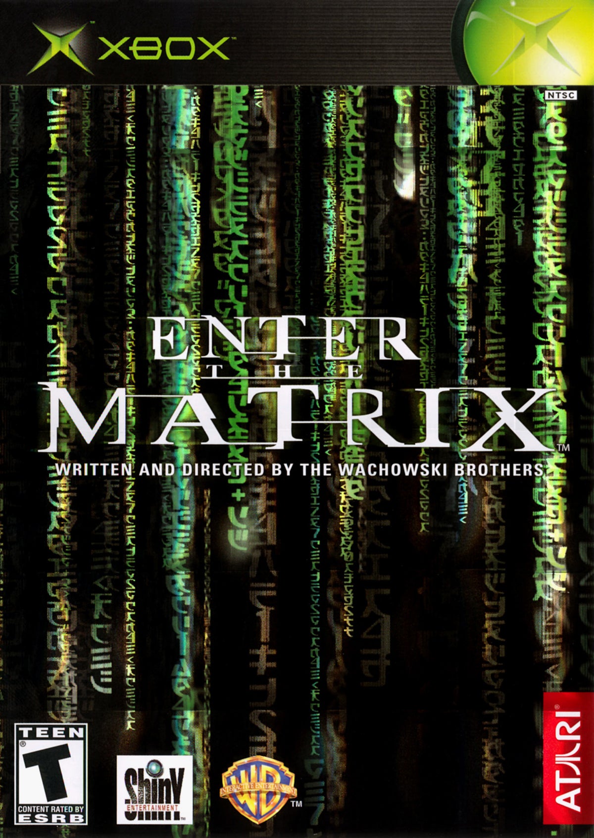 ENTER THE MATRIX [T] - Xbox representative cover art