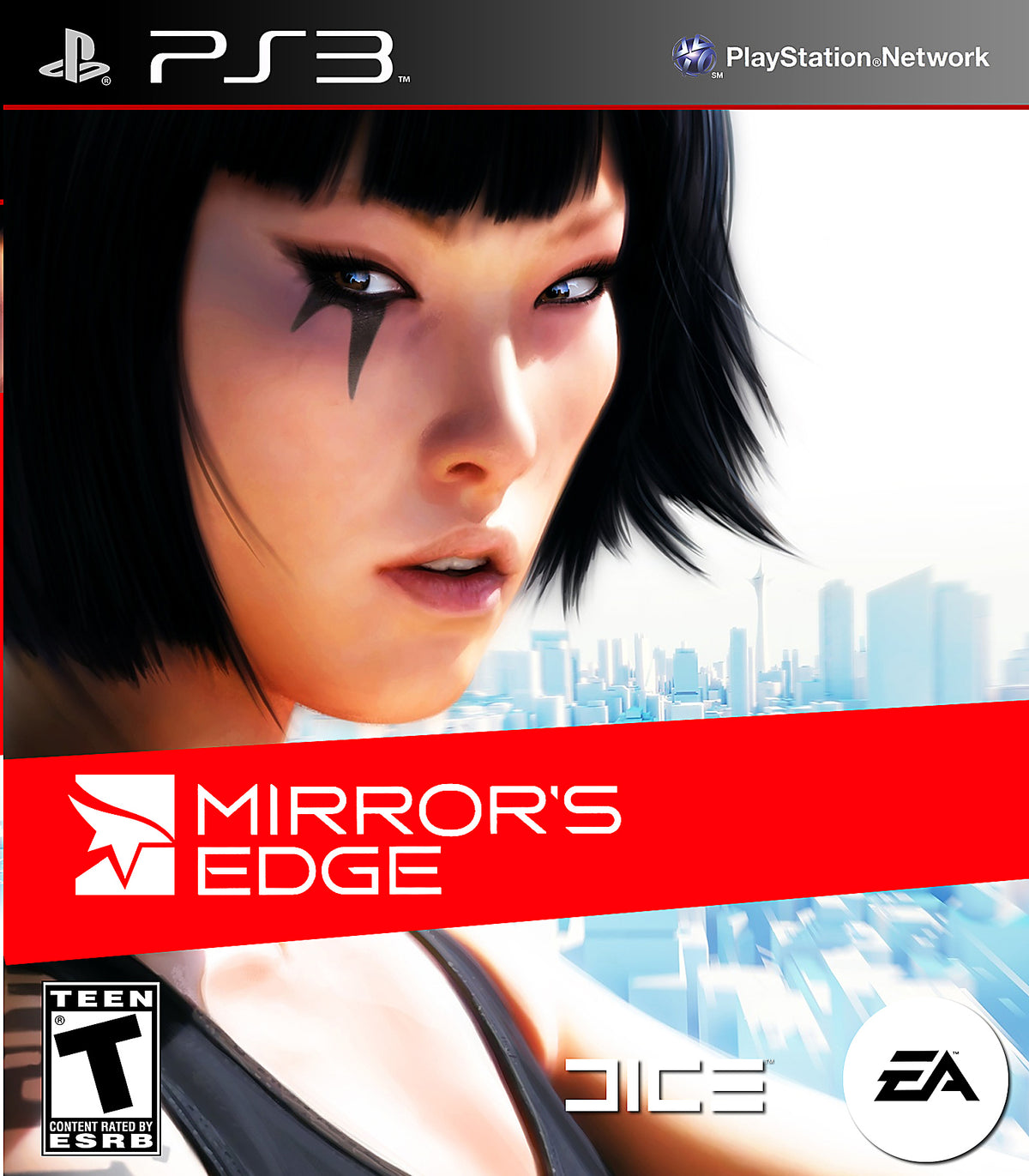 MIRRORS EDGE [T] - PlayStation 3 representative cover art