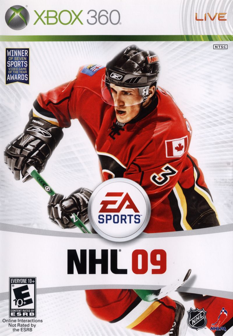 NHL 09 [E10] - Xbox 360 representative cover art
