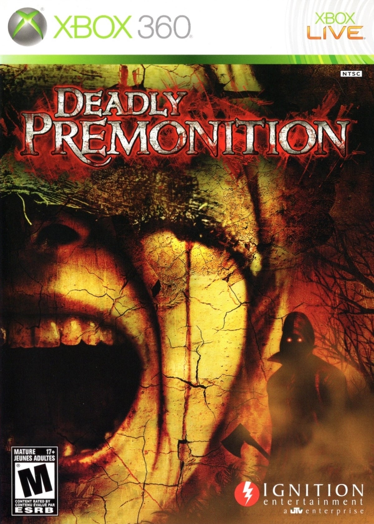 DEADLY PREMONITION [M] - Xbox 360 representative cover art