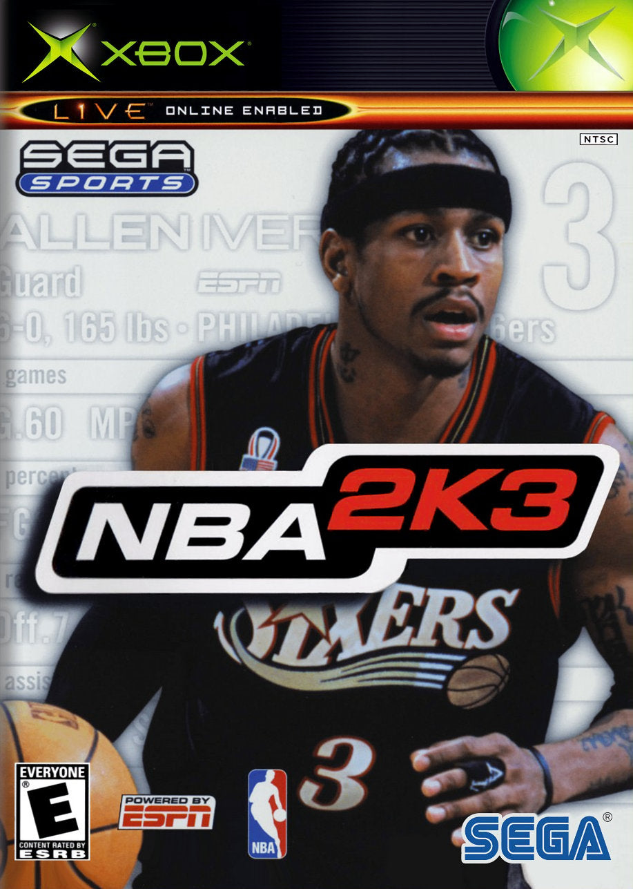 NBA 2K3 [E] - Xbox representative cover art
